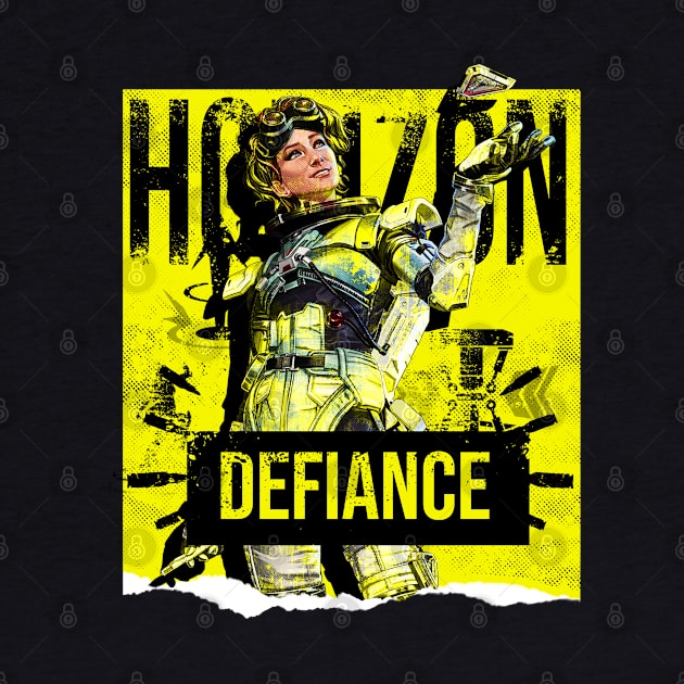 Apex Legends Horizon Defiance by LucioDarkTees